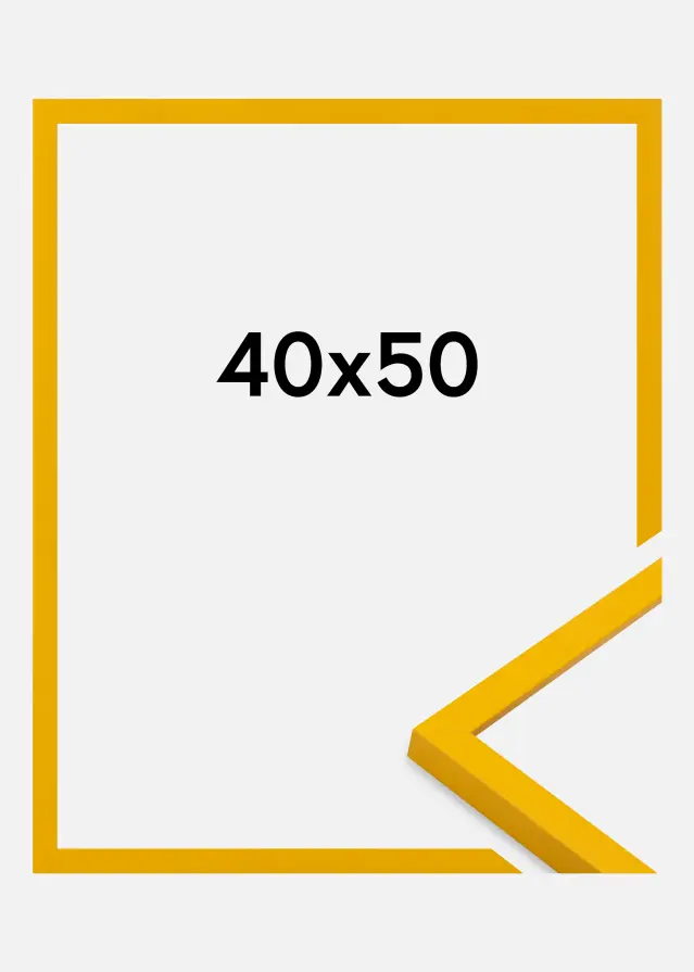 Rama Kent Szkło akrylowe Złoto 40x50 cm