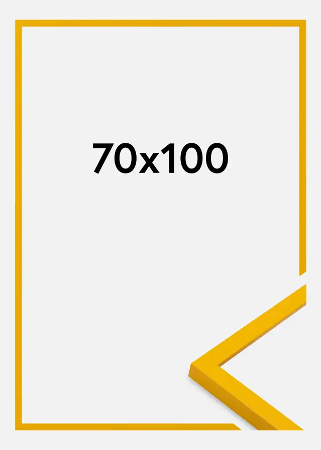 Rama Kent Szkło akrylowe Złoto 70x100 cm