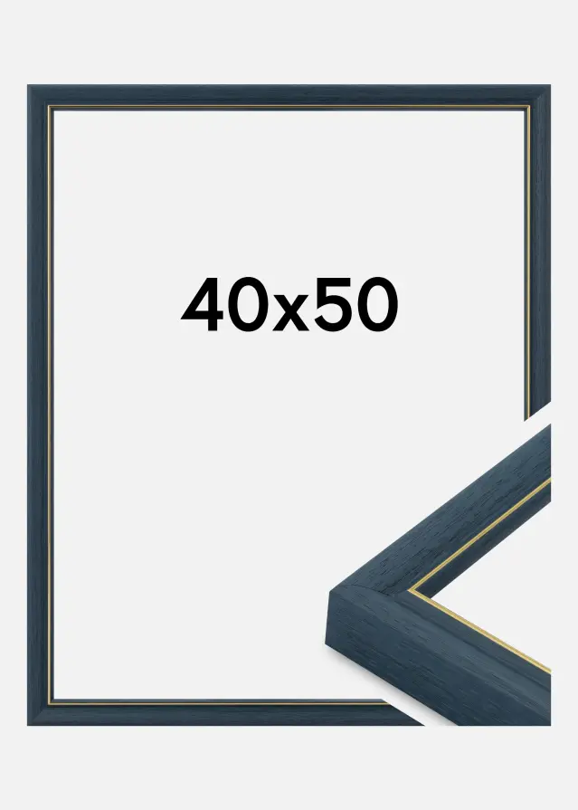 Rama Canterbury Szkło akrylowe Niebieska 40x50 cm