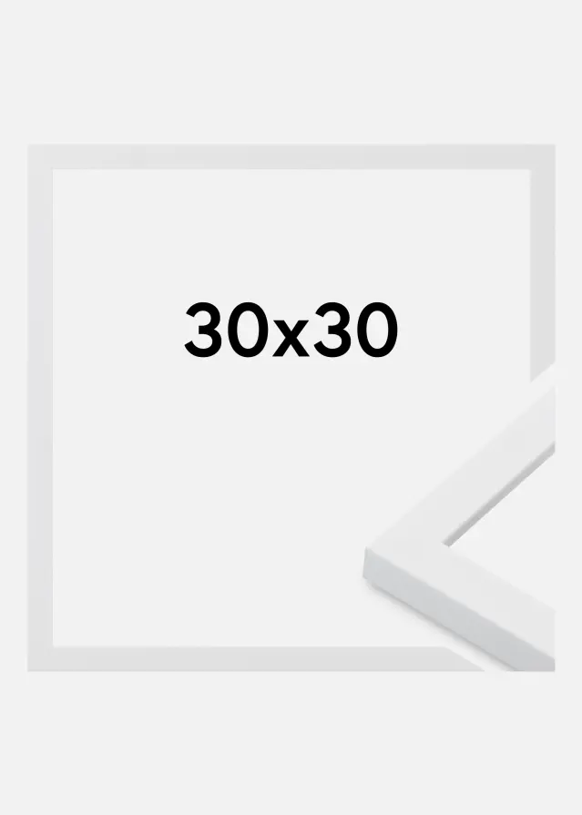 Rama Oban Szkło akrylowe Biały 30x30 cm