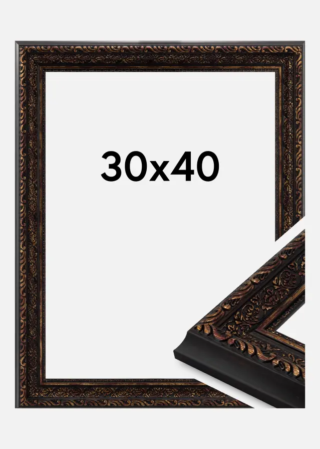 Rama Imperial Szkło akrylowe Złoto 30x40 cm