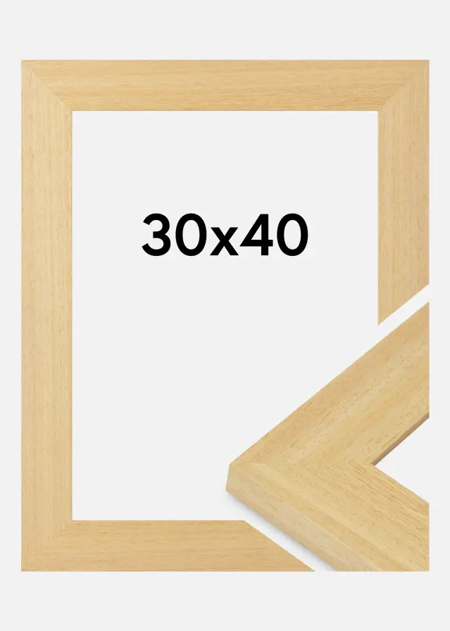 Rama Pembrokeshire Szkło akrylowe Dąb 30x40 cm