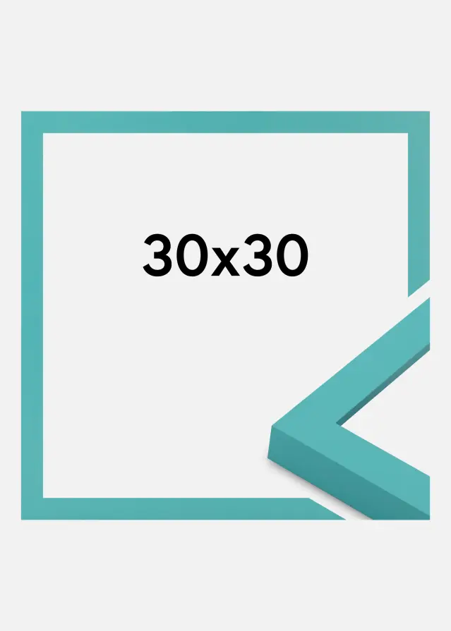 Rama Selection Szkło akrylowe Aqua Blue 30x30 cm