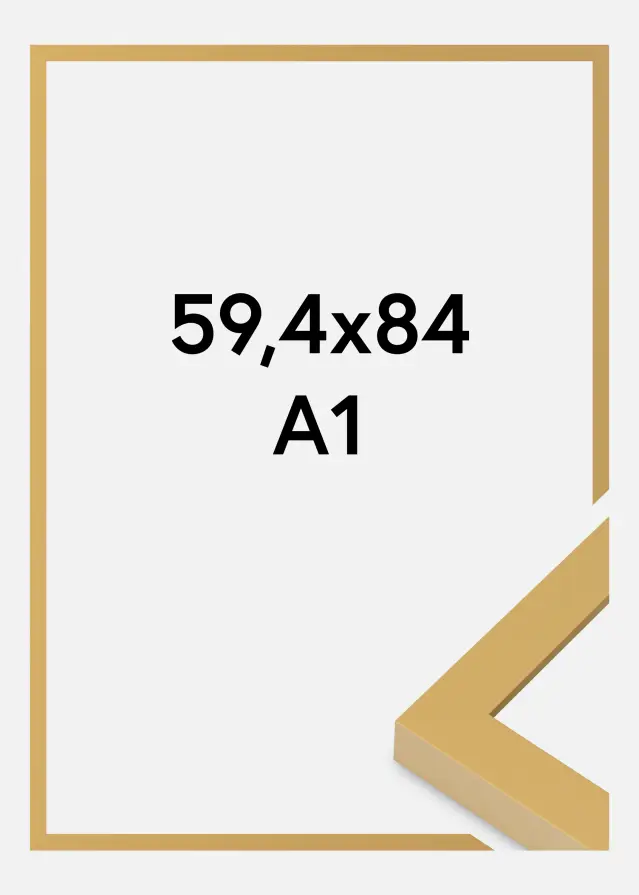 Rama Selection Szkło akrylowe Corn Yellow 59.4x84 cm (A1)