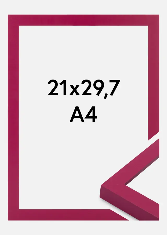 Rama Selection Szkło akrylowe Hot Pink 21x29.7 cm (A4)