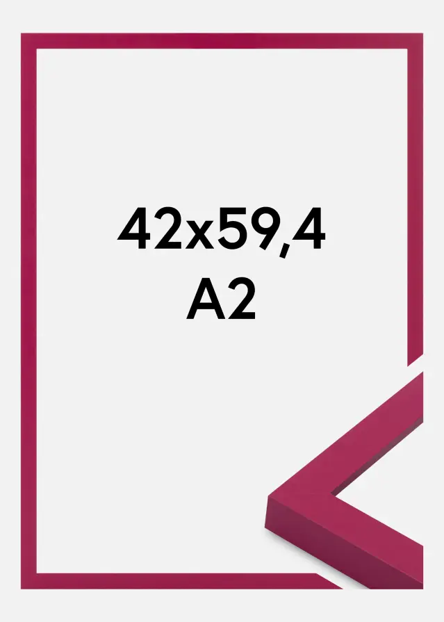 Rama Selection Szkło akrylowe Hot Pink 42x59.4 cm (A2)
