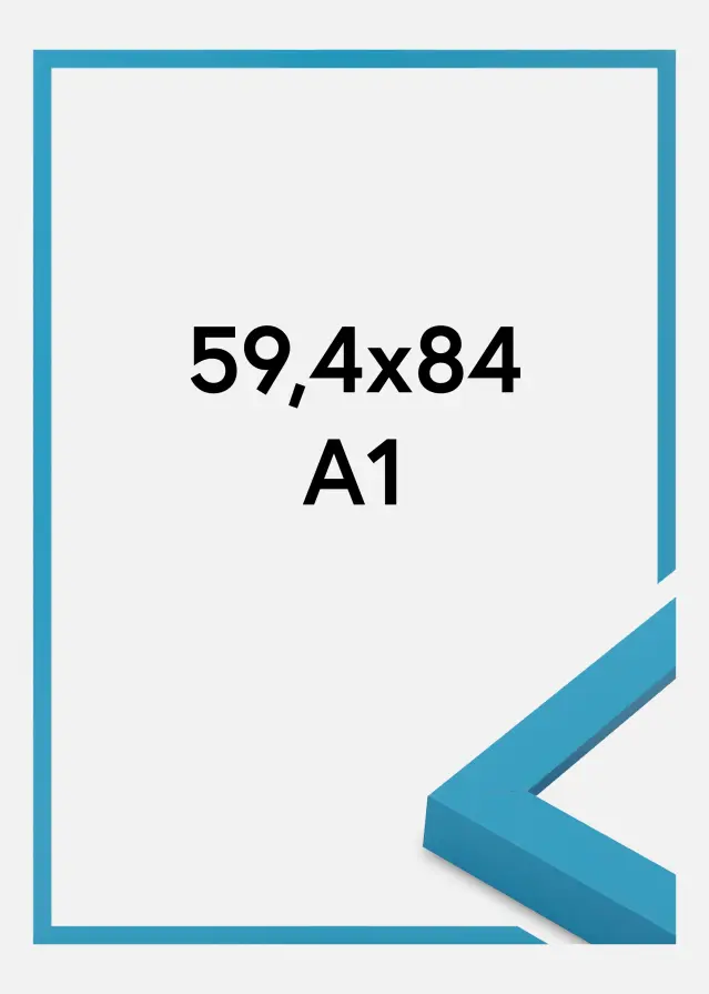 Rama Selection Szkło akrylowe Light Blue 59.4x84 cm (A1)