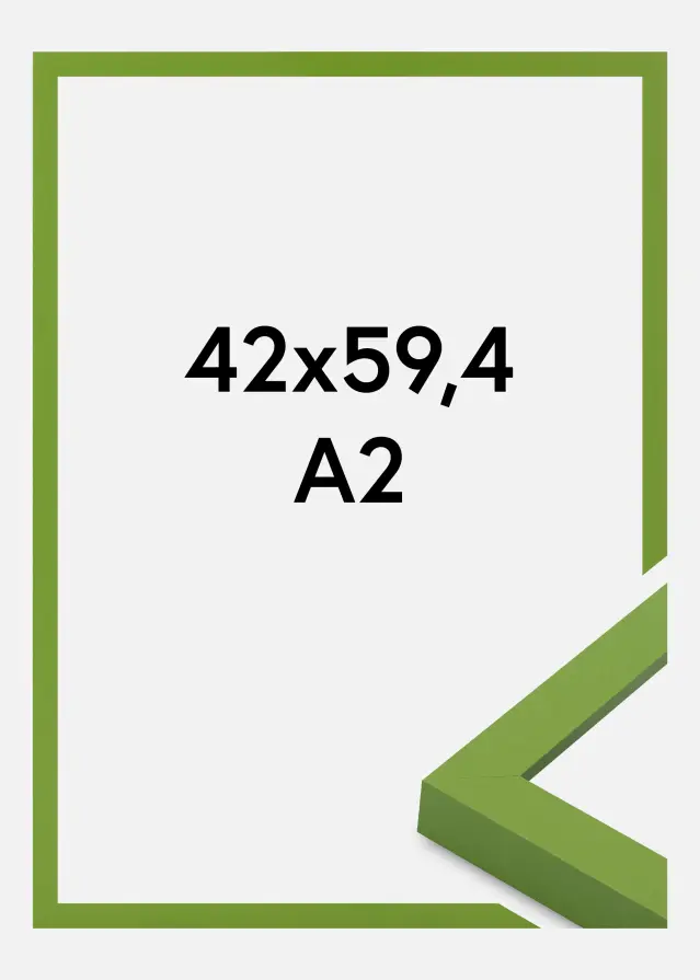 Rama Selection Szkło akrylowe Lime Green 42x59.4 cm (A2)