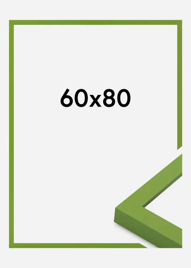 Rama Selection Szkło akrylowe Lime Green 60x80 cm