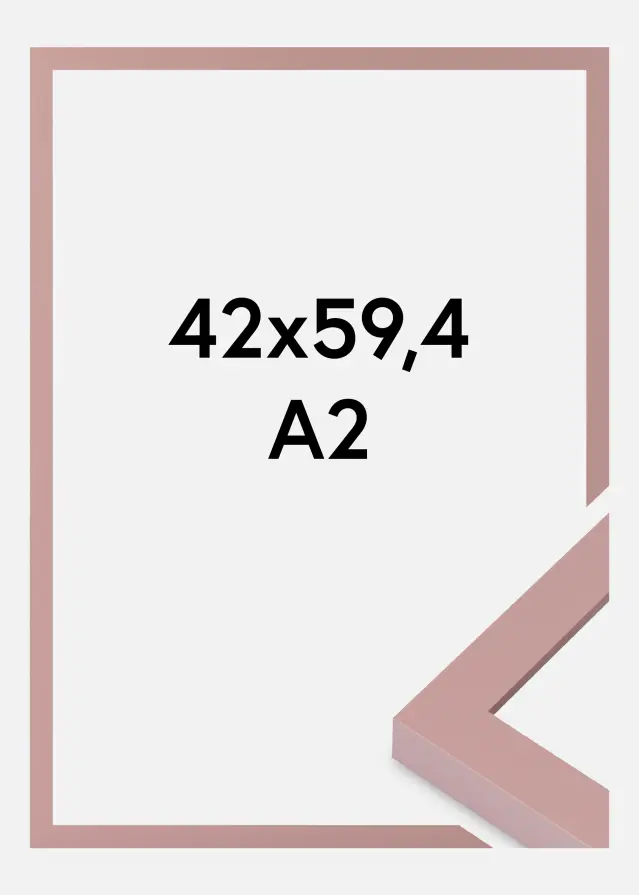 Rama Selection Szkło akrylowe Peach 42x59.4 cm (A2)