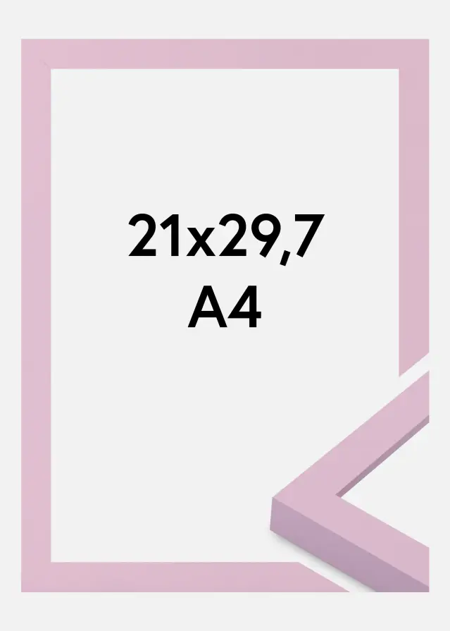 Rama Selection Szkło akrylowe Pink 21x29.7 cm (A4)