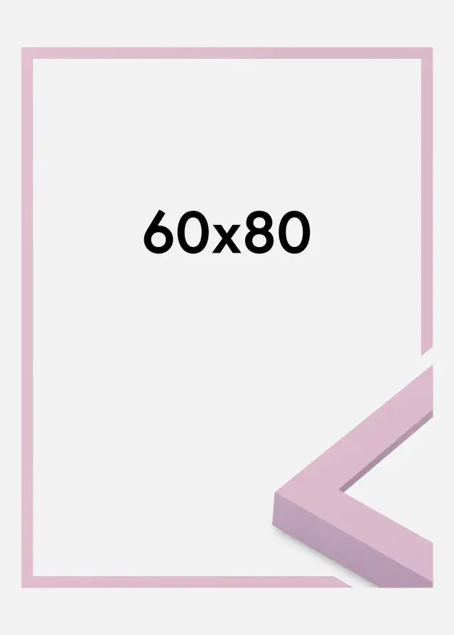 Rama Selection Szkło akrylowe Pink 60x80 cm