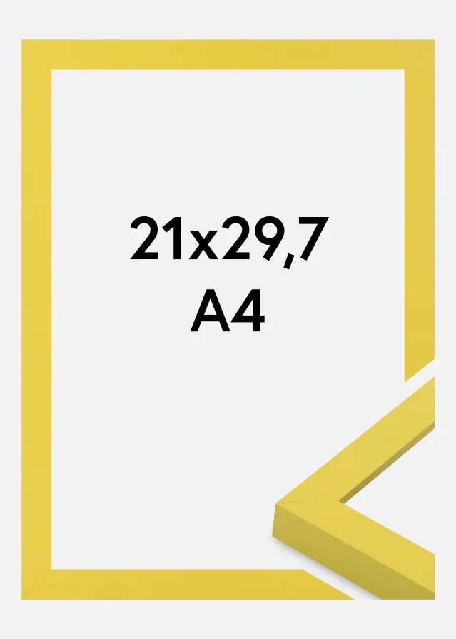 Rama Selection Szkło akrylowe Yellow 21x29.7 cm (A4)