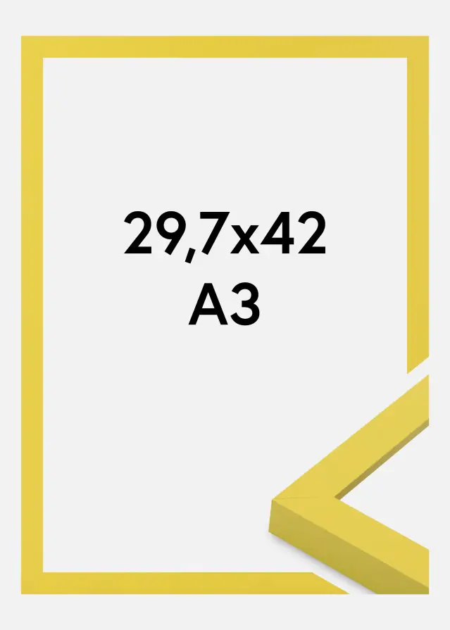 Rama Selection Szkło akrylowe Yellow 29.7x42 cm (A3)