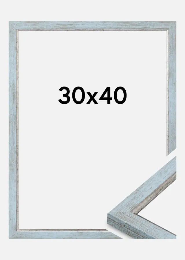 Rama Whitby Szkło akrylowe Niebieska 30x40 cm