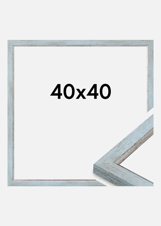 Rama Whitby Szkło akrylowe Niebieska 40x40 cm