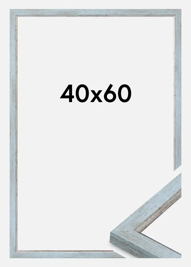 Rama Whitby Szkło akrylowe Niebieska 40x60 cm