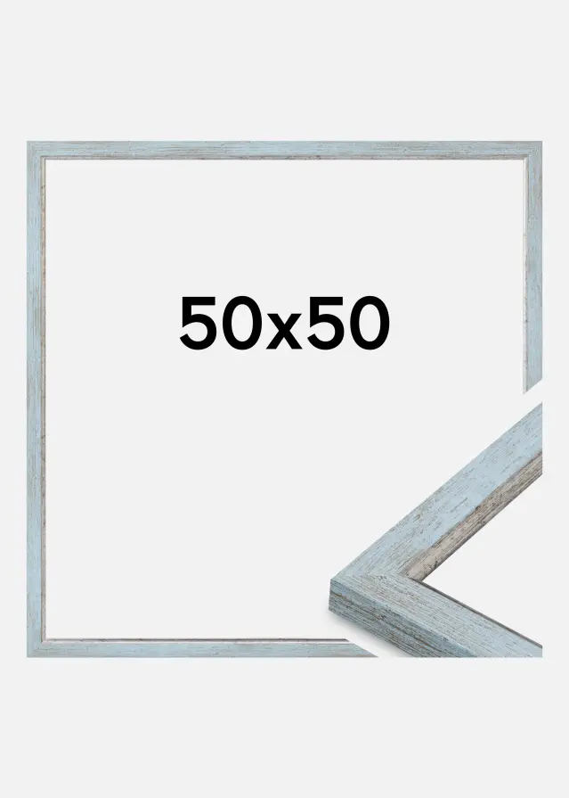 Rama Whitby Szkło akrylowe Niebieska 50x50 cm