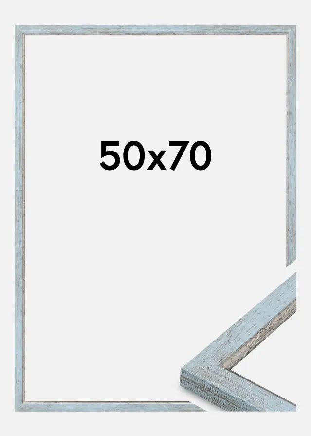 Rama Whitby Szkło akrylowe Niebieska 50x70 cm