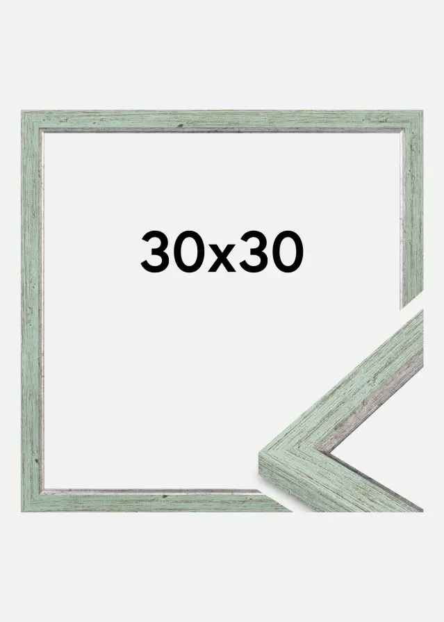 Rama Whitby Szkło akrylowe Zielona 30x30 cm
