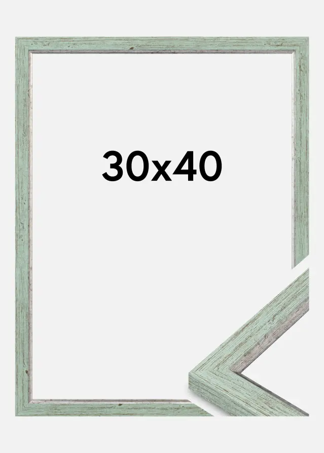 Rama Whitby Szkło akrylowe Zielona 30x40 cm