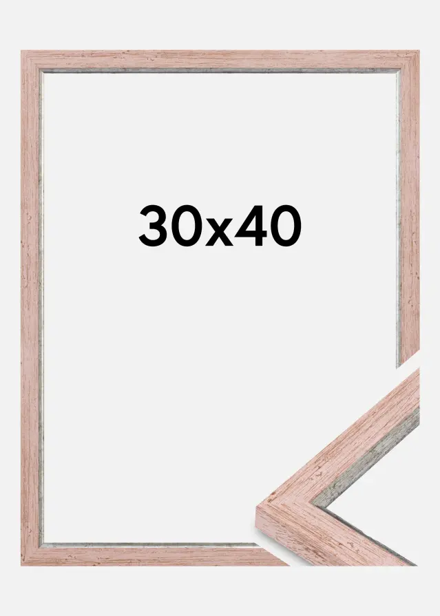 Rama Whitby Szkło akrylowe Czerwony 30x40 cm