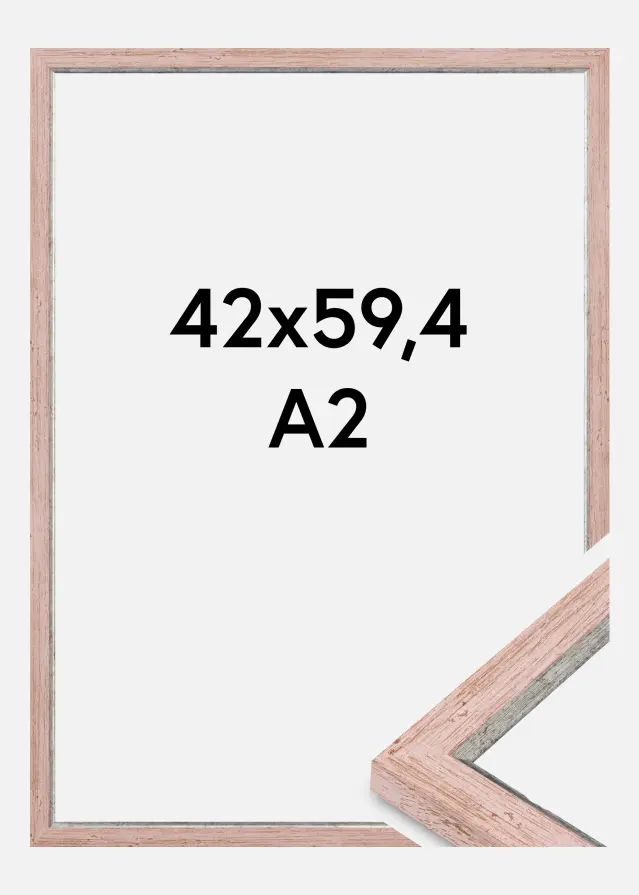 Rama Whitby Szkło akrylowe Czerwony 42x59,4 cm (A2)