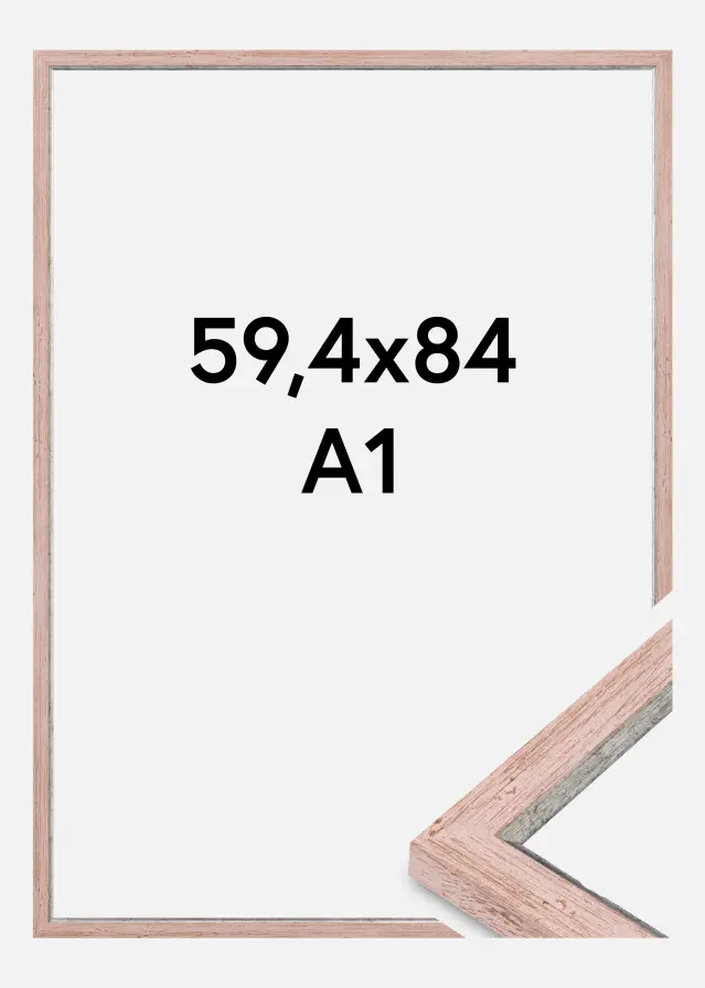 Rama Whitby Szkło akrylowe Czerwony 59,4x84,1 cm (A1)