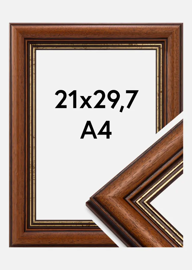 Rama Old Retro Szkło akrylowe 21x29,7 cm (A4)