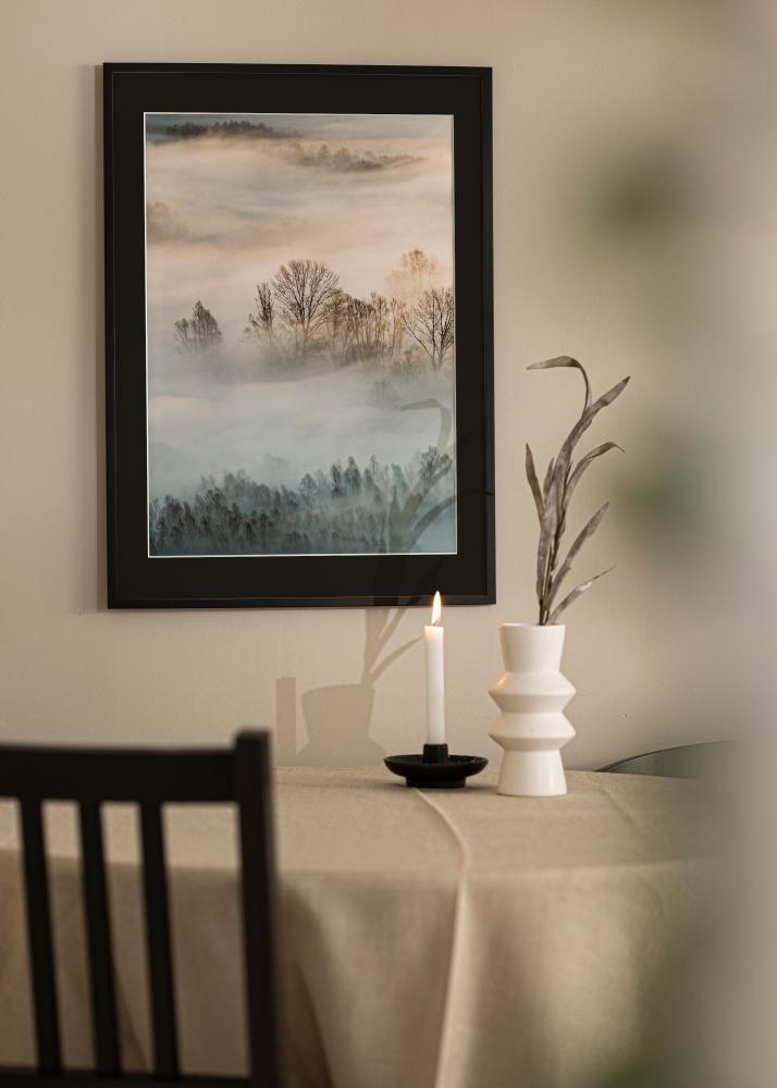 Rama Edsbyn Czarny 20x30 cm - Passe-patrout Czarny 15x21 cm (A5)