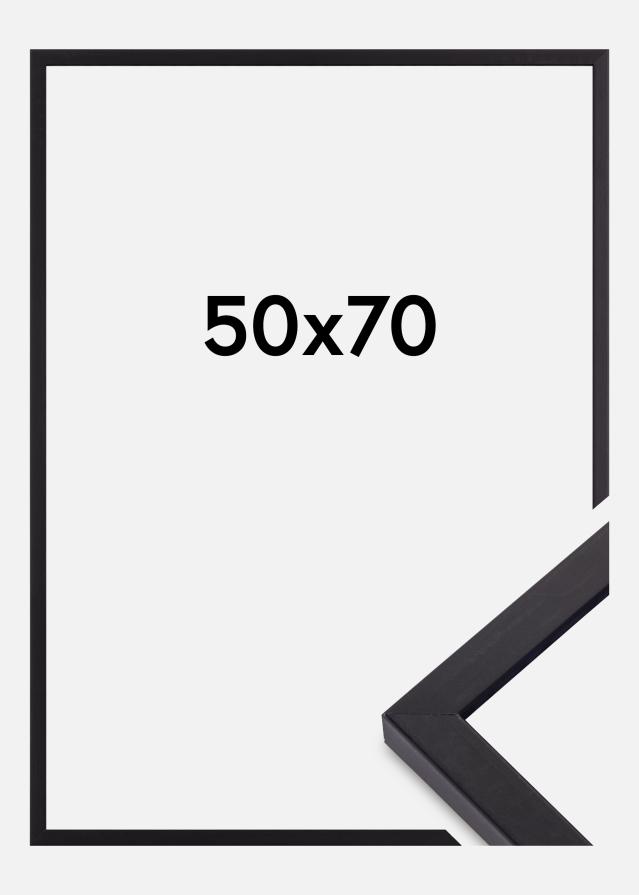 Rama Torrance Matowy Szkło antyrefleksyjne Czarny 50x70 cm