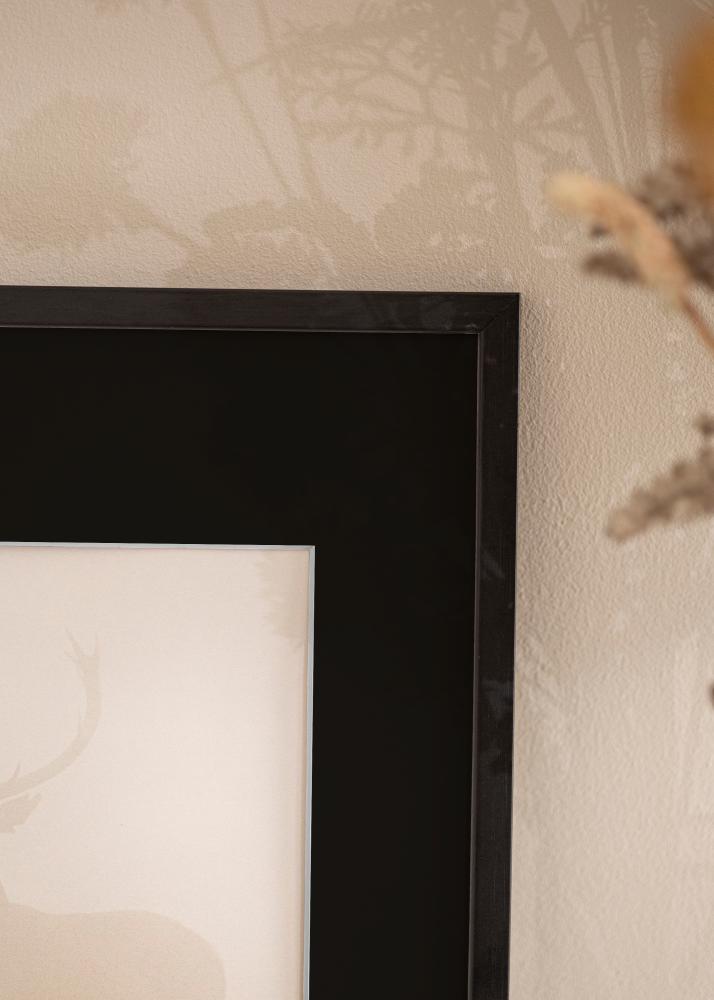 Rama Galant Czarny 35x50 cm - Passe-patrout Czarny 11x17 inches