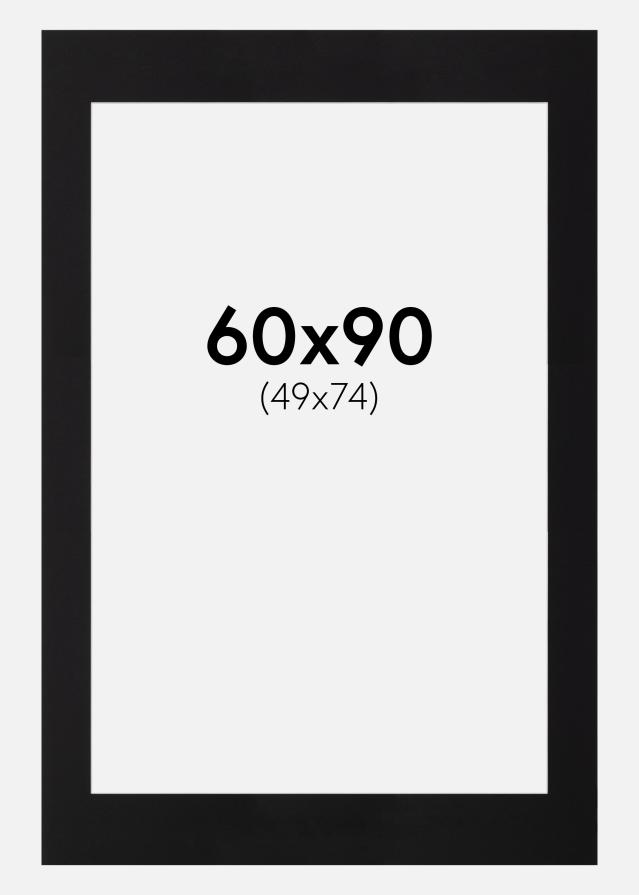 Passe-patrout Canson Czarny Biały środek 60x90 cm (49x74)