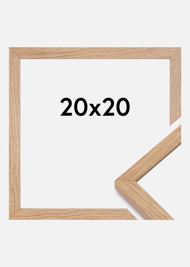 Rama Montgomery Matowy Szkło antyrefleksyjne Dąb 20x20 cm