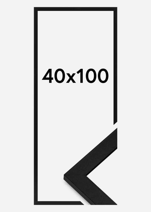 Rama BGA Classic Szkło akrylowe Czarny 40x100 cm