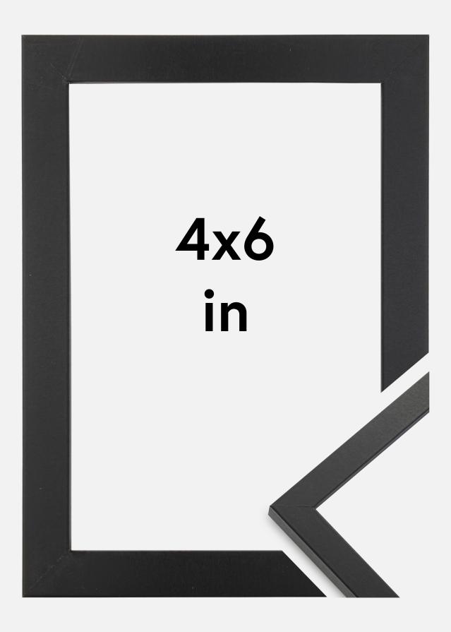Rama Trendy Szkło akrylowe Czarny 4x6 inches (10,16x15,2 cm)