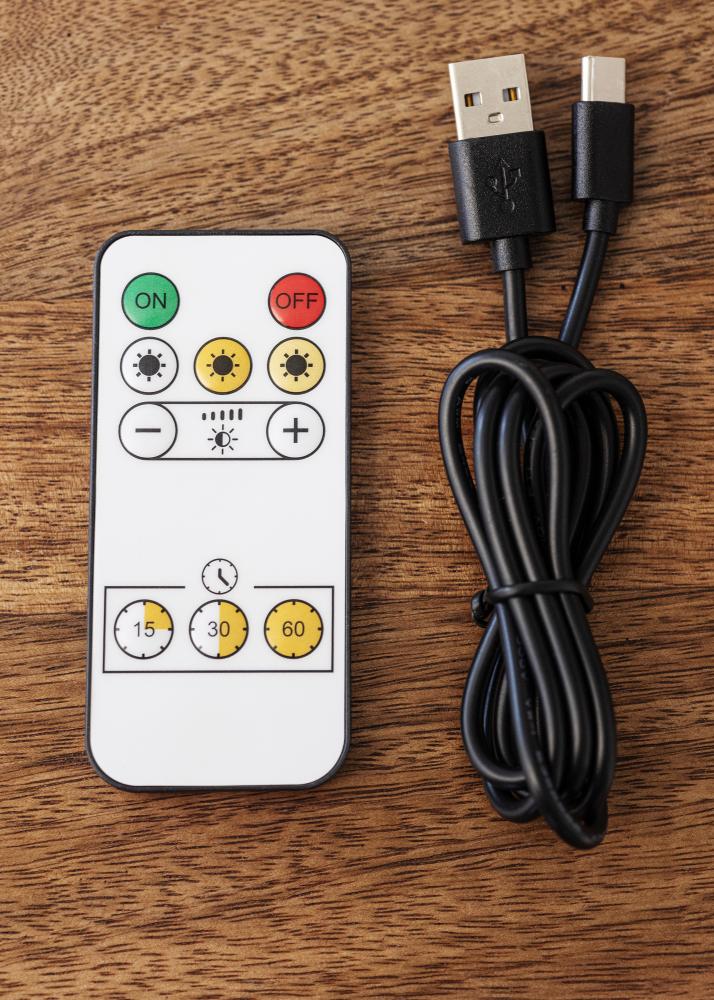 KAILA Glow Oświetlenie Obrazów na Baterie 55 cm - Czarny