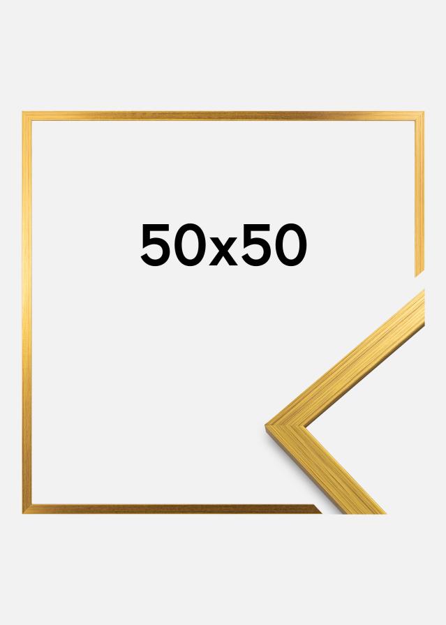 Rama Edsbyn Złoty 50x50 cm