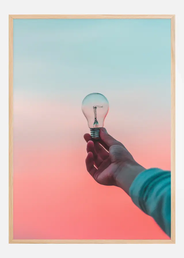 Light Bulb Plakat