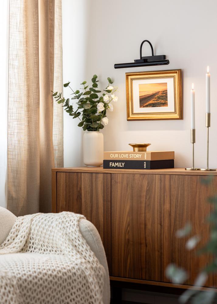 KAILA Spark Oświetlenie Obrazów na Baterie 35 cm - Czarny