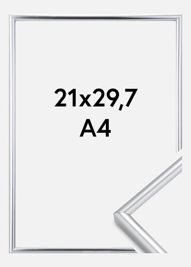 Rama Galeria Srebrny 21x29,7 cm (A4)