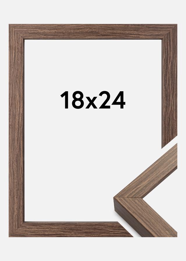Rama Elegancki Box Brązowy 18x24 cm