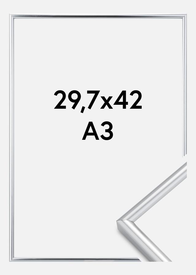 Rama Galeria Srebrny 29,7x42 cm (A3)