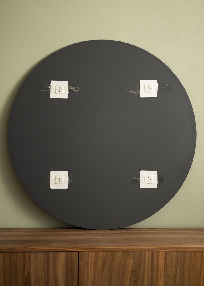 KAILA Okrągły Lustro Rose Gold Deluxe 90 cm Ø