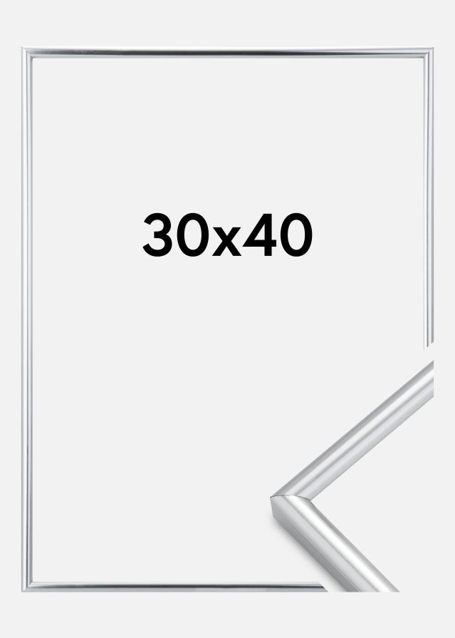 Rama Galeria Srebrny 30x40 cm