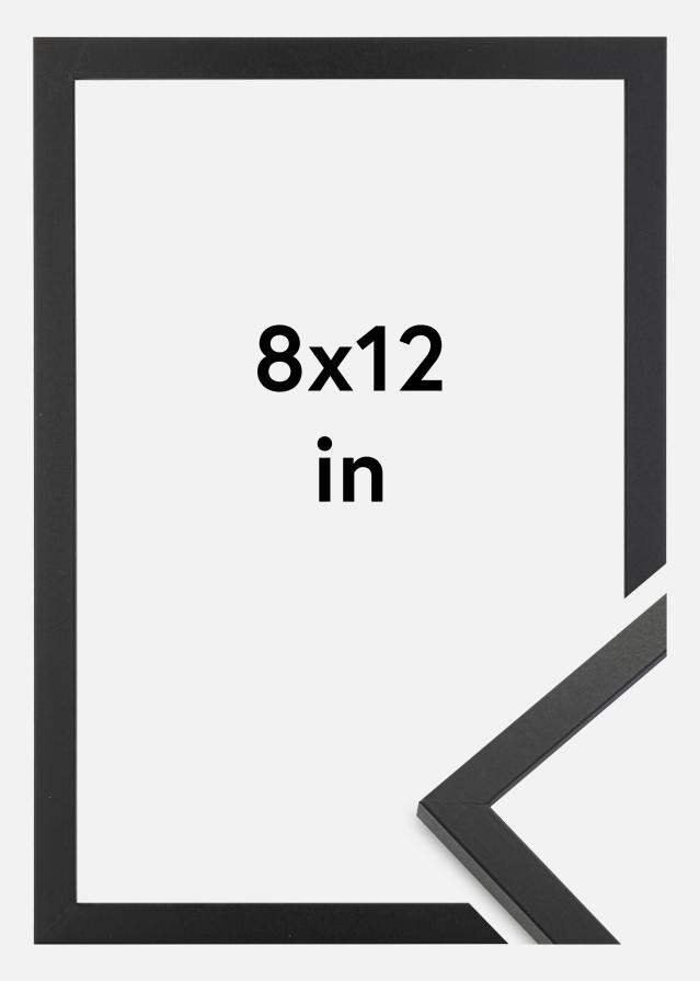 Rama Trendy Szkło akrylowe Czarny 8x12 inches (20,32x30,48 cm)