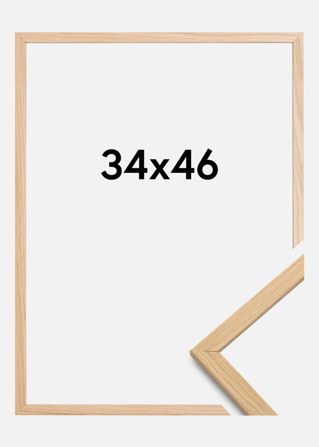 Rama Edsbyn Szkło akrylowe Dąb 34x46 cm