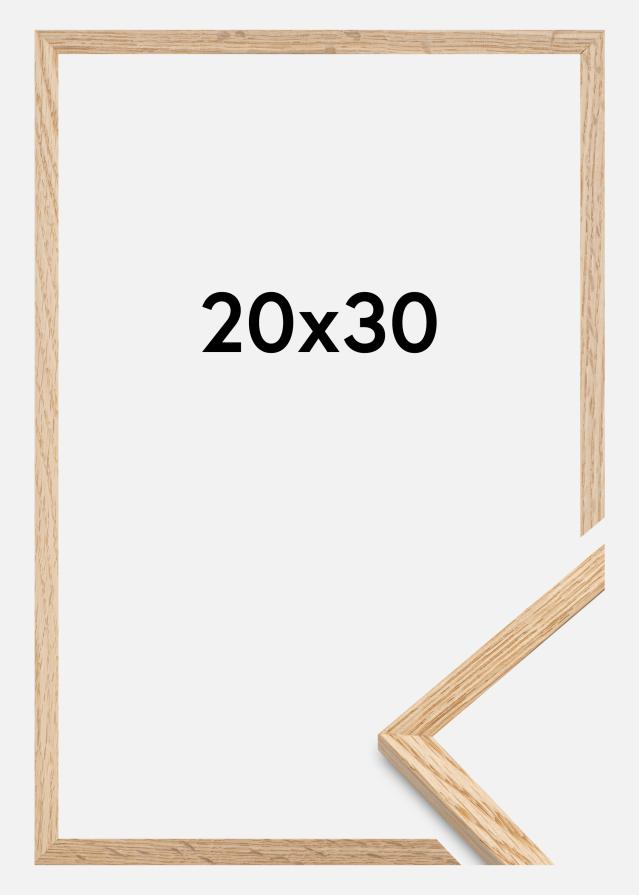 Rama Wąski Dąb Szkło akrylowe 20x30 cm