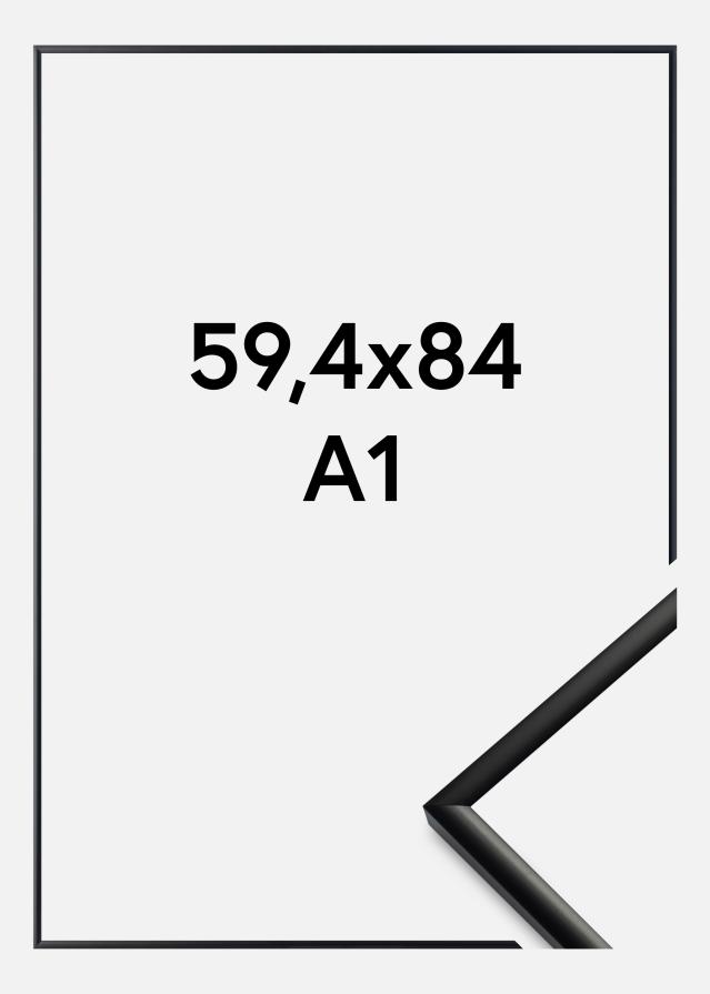 Rama New Lifestyle Szkło akrylowe Czarny Mat 59,4x84,1 cm (A1)