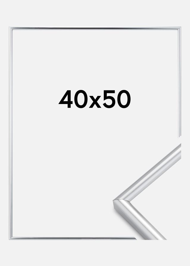 Rama Galeria Srebrny 40x50 cm